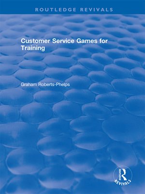 cover image of Customer Service Games for Training